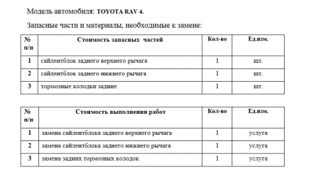 ЗАПРОС ЦЕНОВЫХ ПРЕДЛОЖЕНИЙ