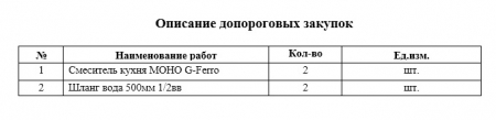 Запрос на предоставление ценовой информации